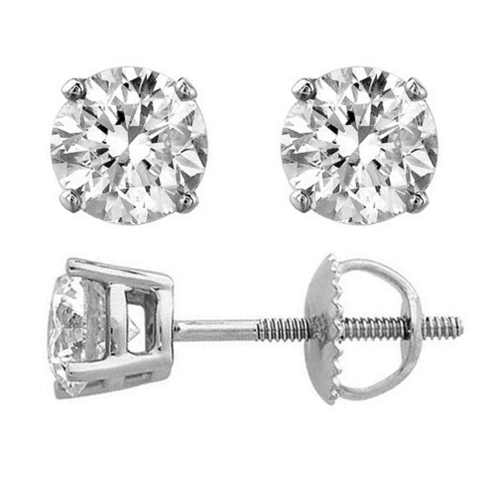 Round Shape Stud Earrings